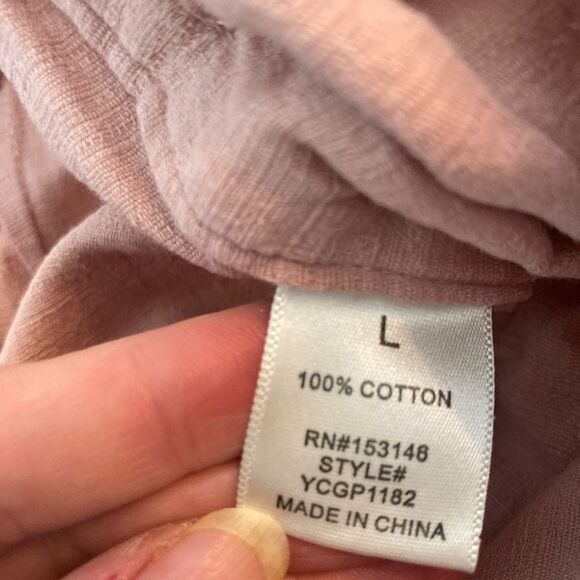 Good Luck Gem pastel sailor pants w/ elastic waist, side buttons, pockets - Picture 6 of 7